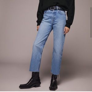 Zara straight leg jeansTRF